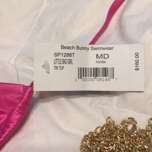 Beach Bunny Swim - Little Bad Girl Beach Bunny Hot Pink/Gold Bikini Beach Bunny Swim - Little Bad Girl Beach Bunny Hot Pink/Gold Bikini